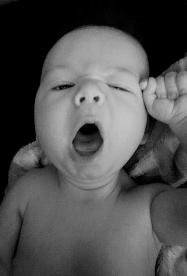 baby yawning, crazy and funny ways your life changes after having kids