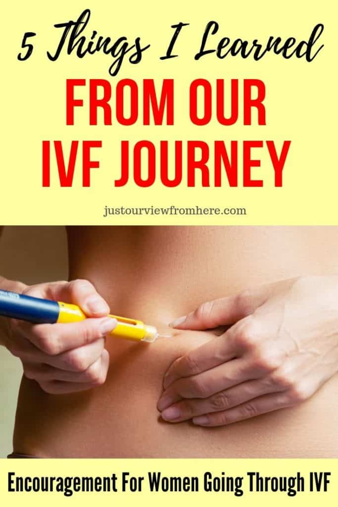 5 things i learned from my ivf journey, encouragement for women going through ivf