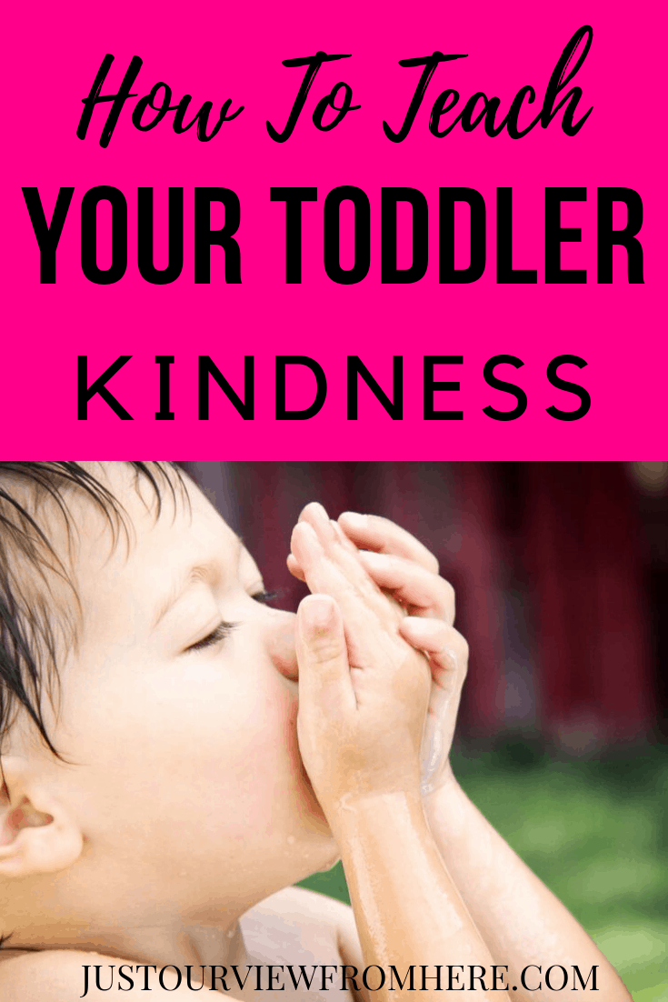 How To Teach Your Toddler Kindness ~ Just Our View From Here