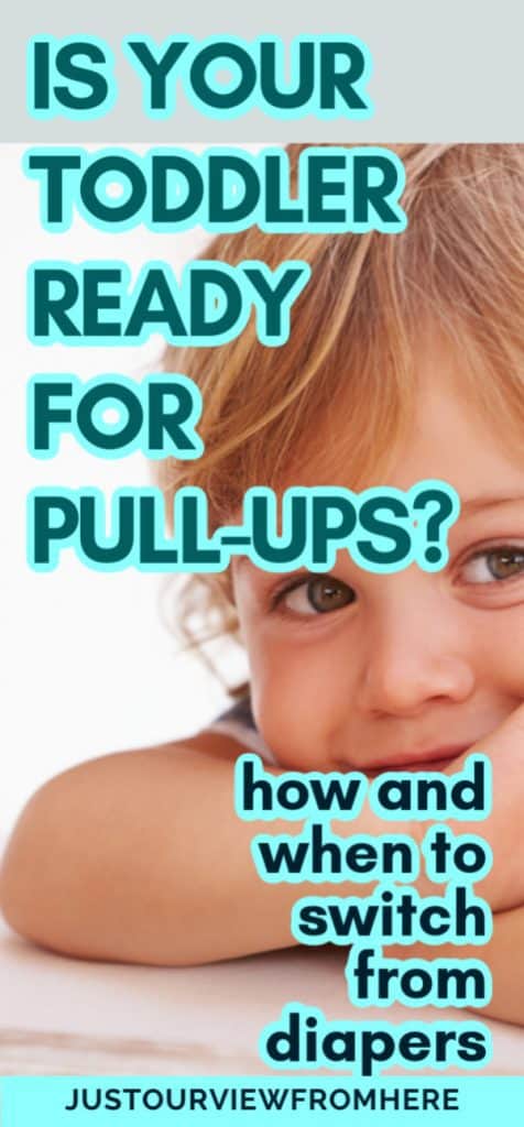when to use pull-ups during potty training