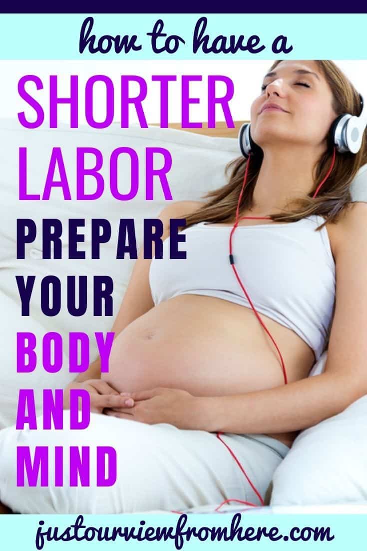 how to have shorter, faster, easier labor