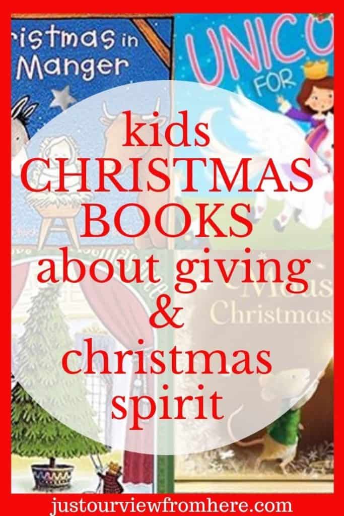 kids christmas books about giving and christmas spirit