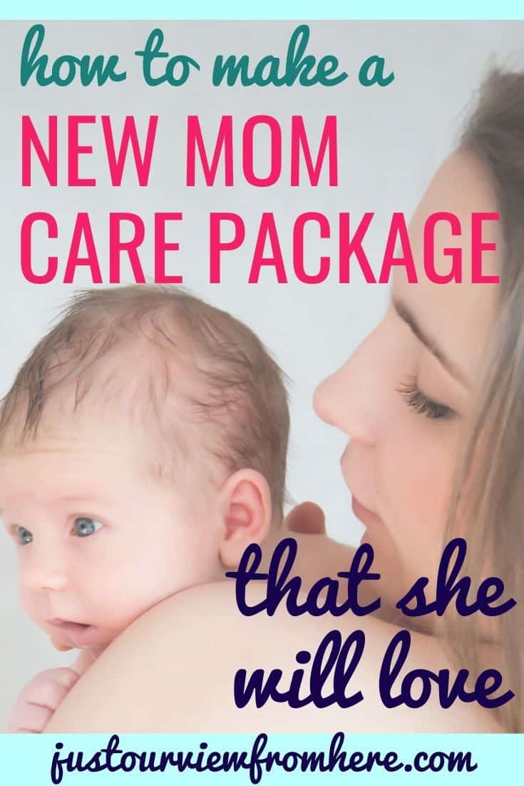 new mom and baby, new mom care package ideas