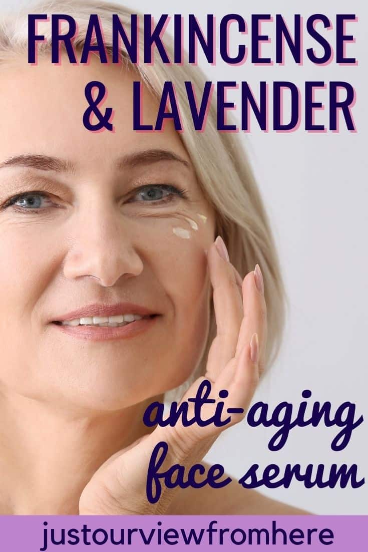 Lavender And Frankincense Blend anti-aging Face serum For Skin That Glows
