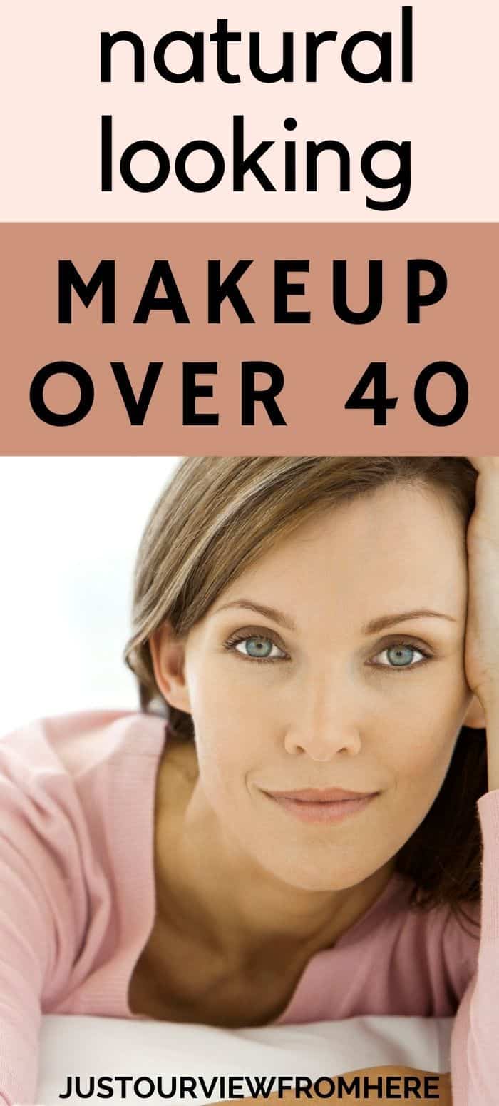 natural looking make up over 40