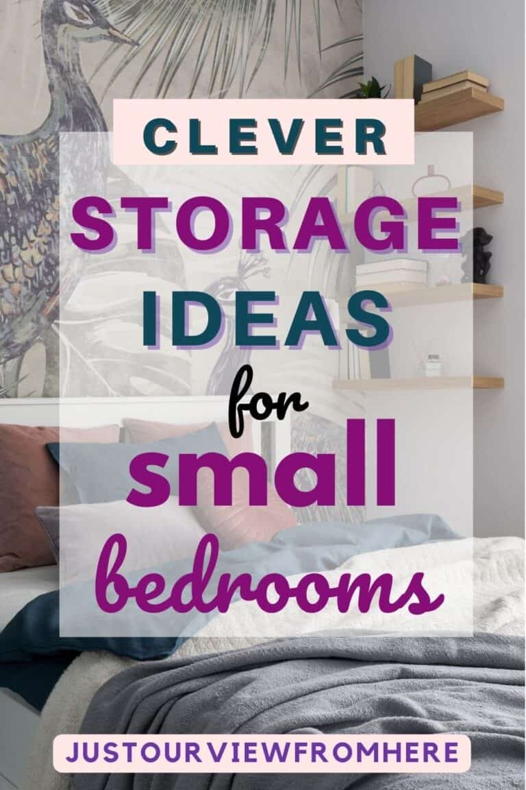 Really Clever Storage Ideas For Small Bedrooms (Even On A Budget!)