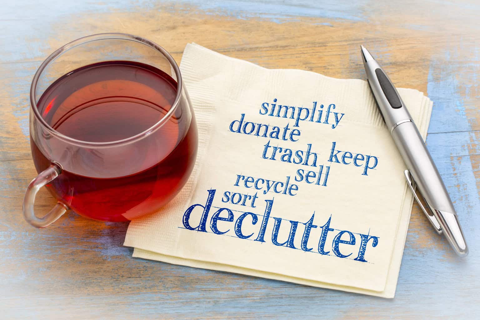 10 minute decluttering projects to do right now