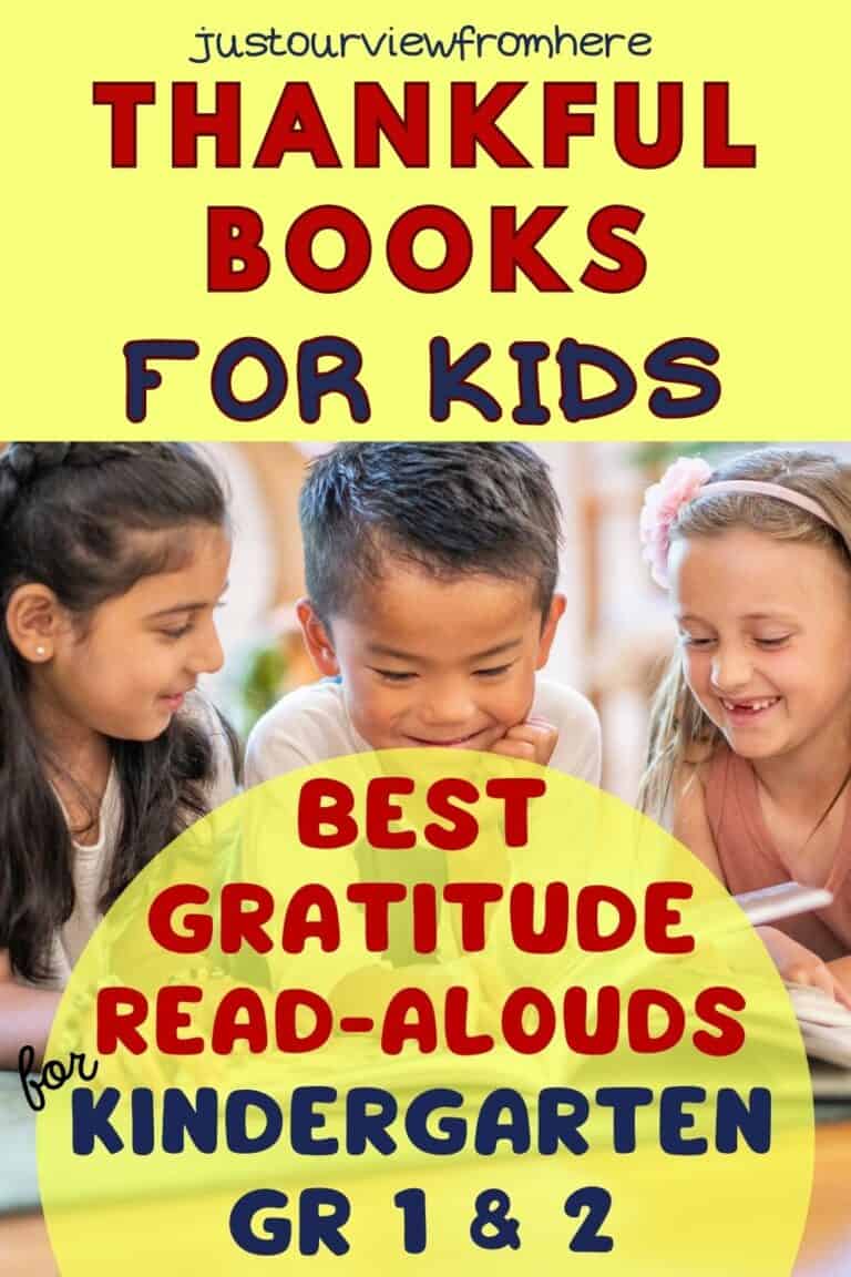 gratitude book for kindergarten read aloud