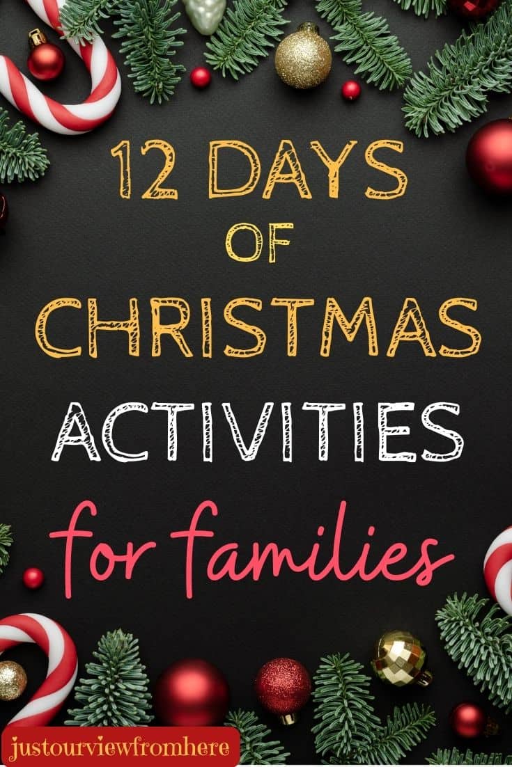 12 DAYS OF CHRISTMAS ACTIVITIES FOR FAMILIES
