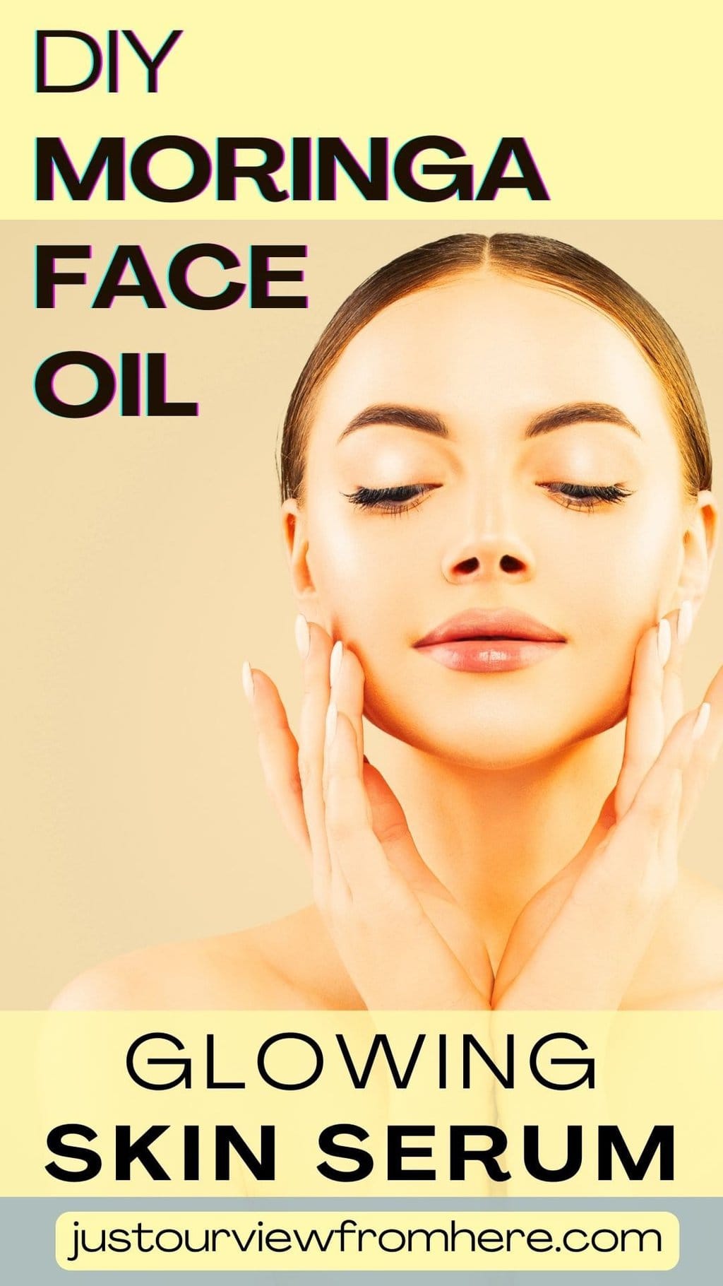 DIY MORINGA FACE OIL GLOWING SKIN SERUM